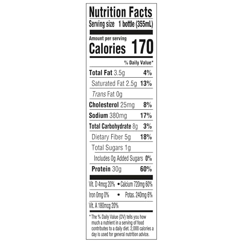 Oikos Protein Shake Salted Caramel 30g Ready to Drink 12 fl oz 12 Count L3074