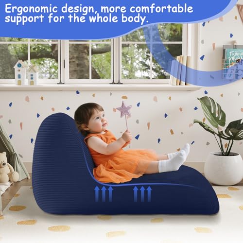 COMAX Unicorn Bean Bag Chair for Kids with Filler, Pink H562644