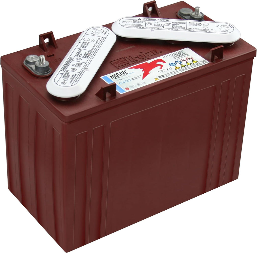 Trojan T-1275 12V 150Ah Deep Cycle Battery x2 F132