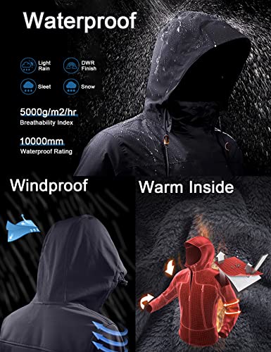 GEMYSE Men's Mountain Waterproof Ski Snow Jacket V61603