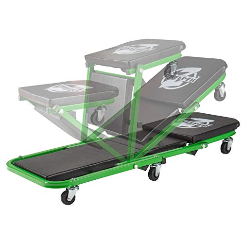 Pro-LifT C-2036DG Black/Green 300 Lbs Mechanic Creeper S430
