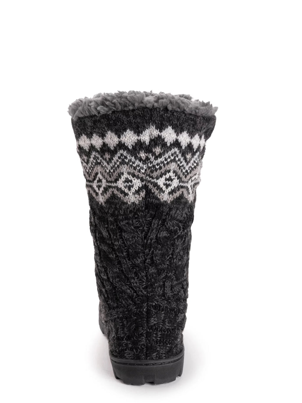 Muk Luks Women's Tall Knit Foldover Slipper Boot J531909