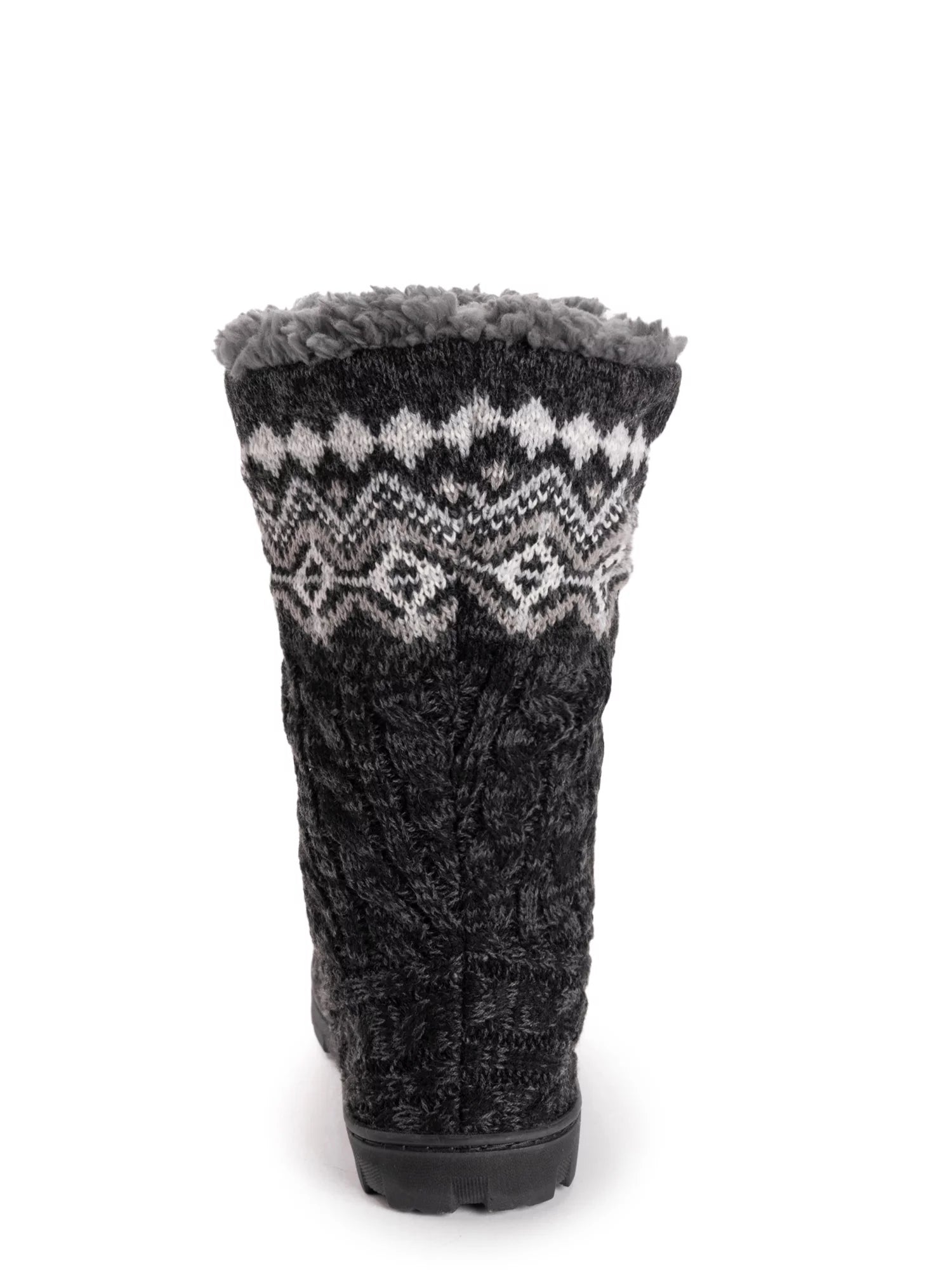 Muk Luks Women's Tall Knit Foldover Slipper Boot J531909