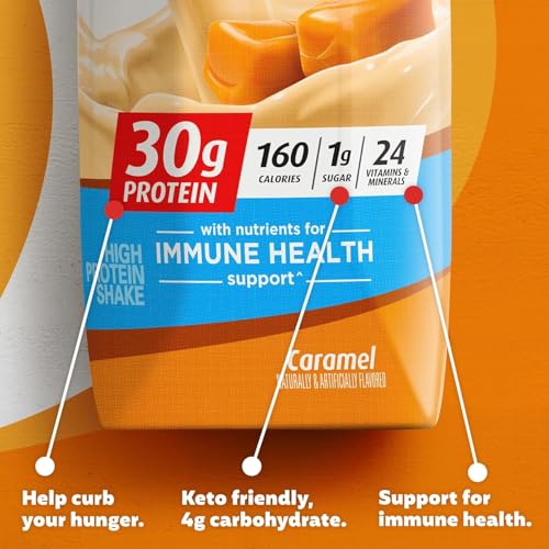 Premier Protein Cafe Latte Shake, 30g Protein, 11 fl oz, 12 Pack A19679