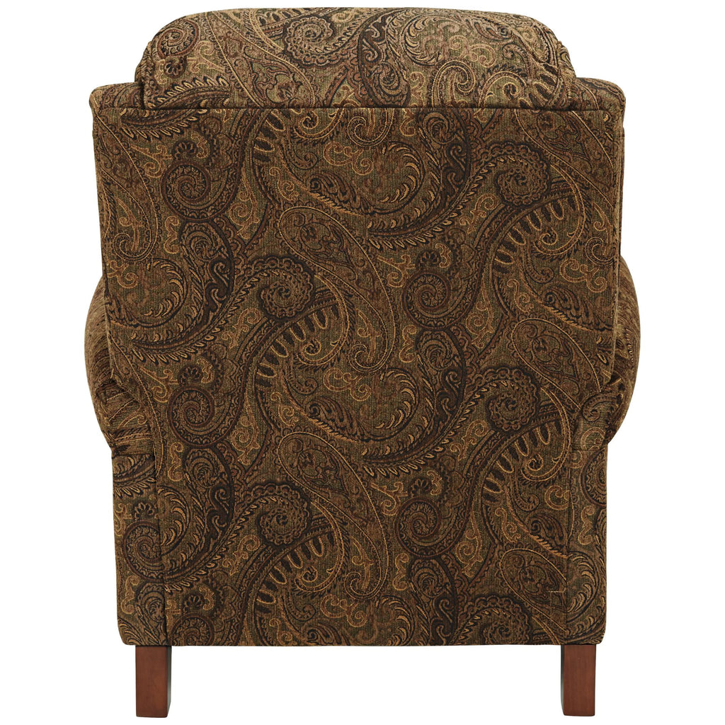 Kensington Hill Beaumont Warm Brown Paisley Fabric Recliner Chair K88903