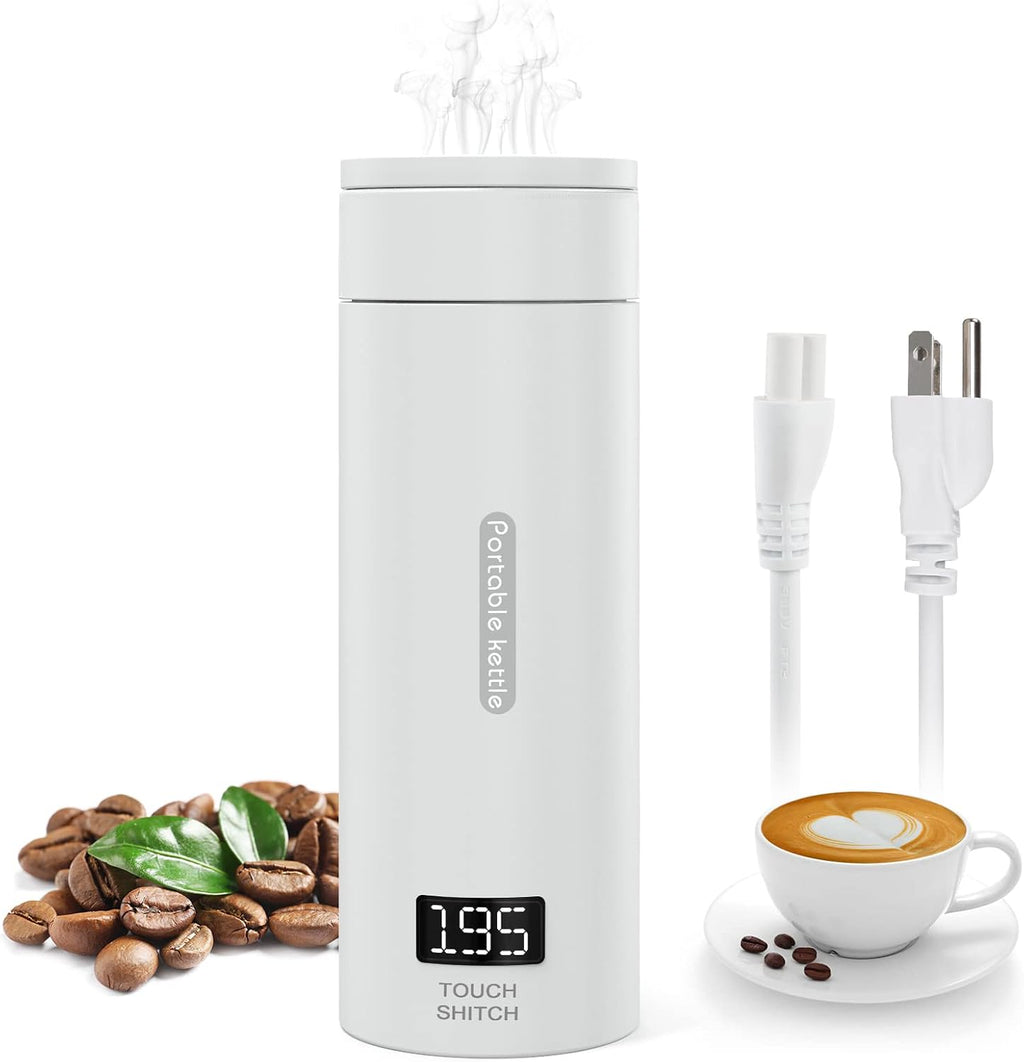 Portable Electric Tea Kettle 380ml with Auto Shut-Off V437218
