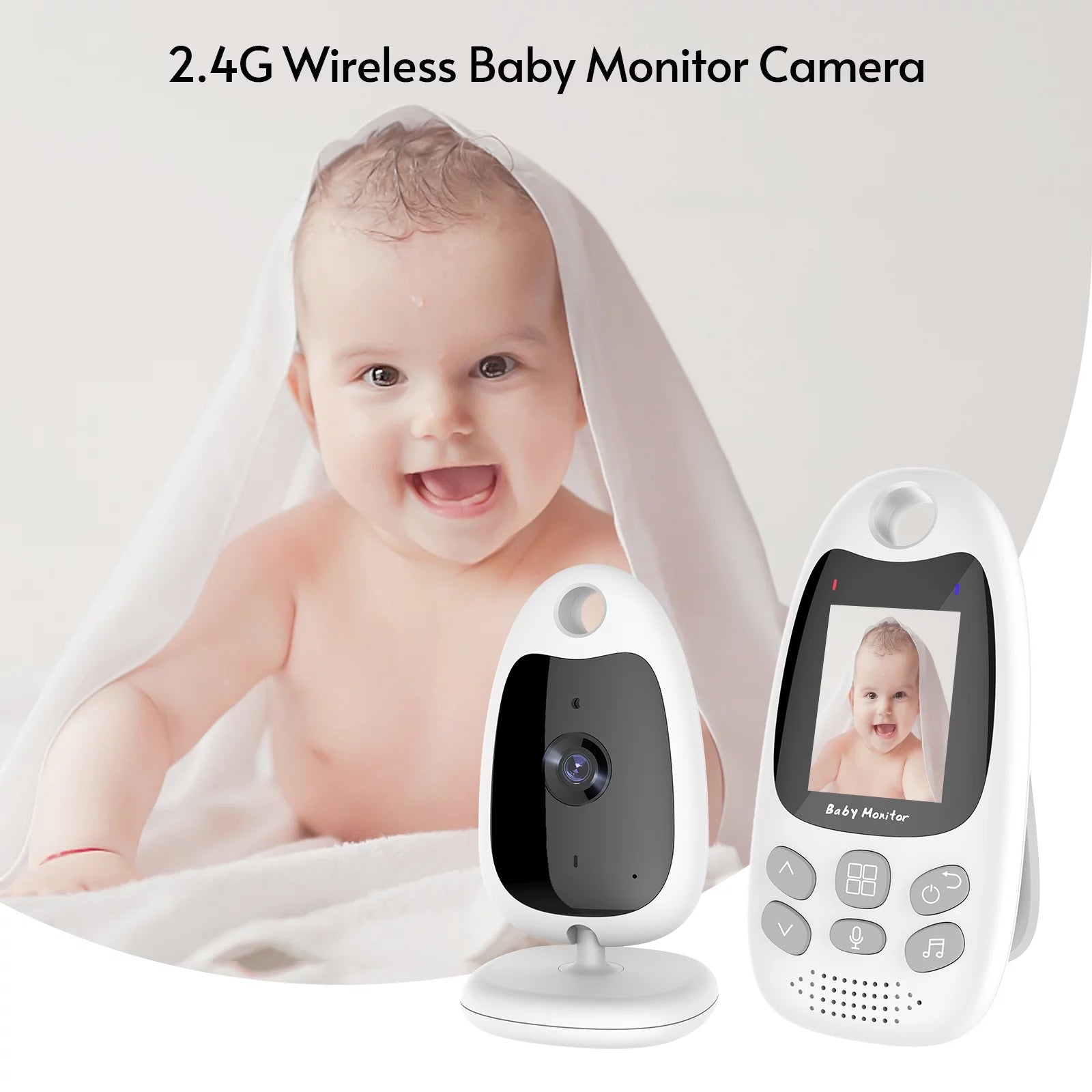 2.0" LCD Wireless Digital Video Monitor with Music D21421