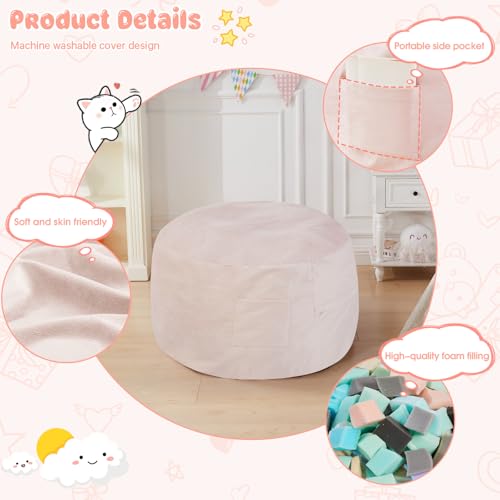 Giant Bean Bag Chair for Adults Convertible Bed with Microfiber Cover Charcoal G62613