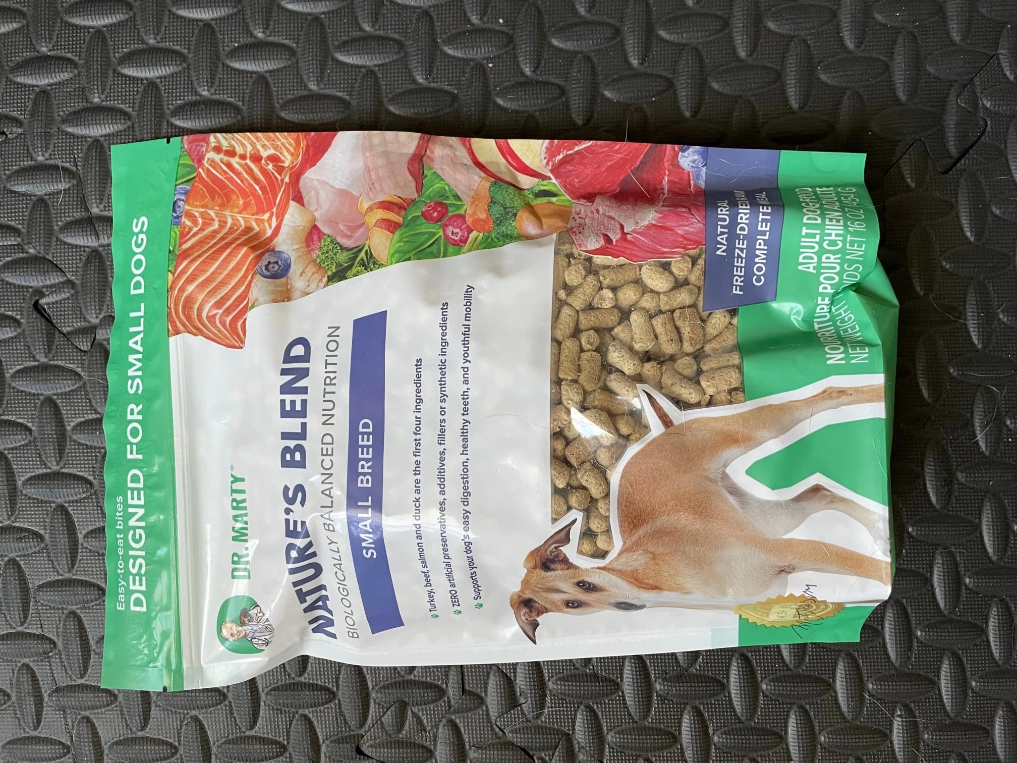 Dr. Marty Biologically Balanced Nutrition Freeze-Dried Raw Dog Food for Small Dogs, 6 oz