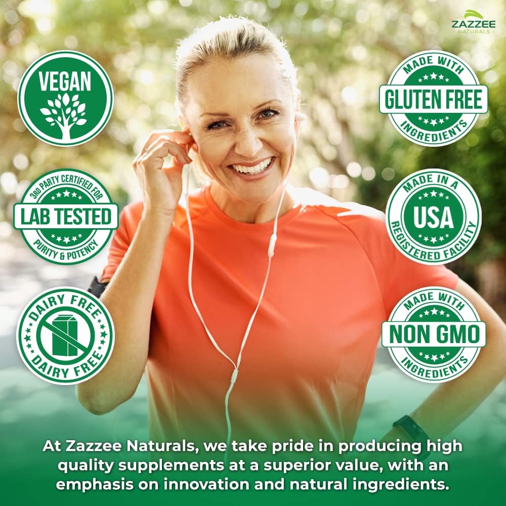 Zazzee D-Mannose Powder Plus, 2000 mg, 67 Servings, with Probiotics & Cranberry, 6.5 Oz Z235