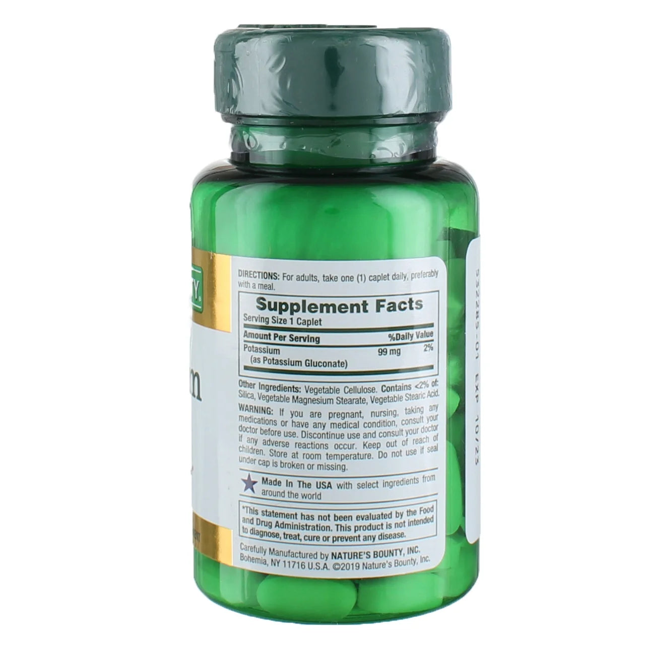Nature's Bounty Potassium Essential Nutrient Fluid Balanced, 100ct, 6-Pack V40654
