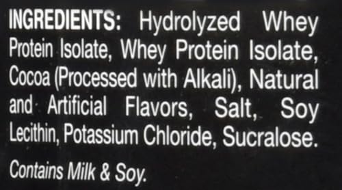 Dymatize ISO100 Whey Protein Powder, Cookies & Cream, 20 Servings E355002
