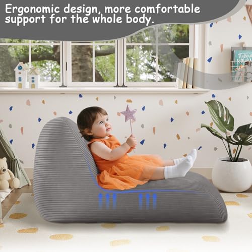 COMAX Unicorn Bean Bag Chair for Kids with Filler, Pink H562644
