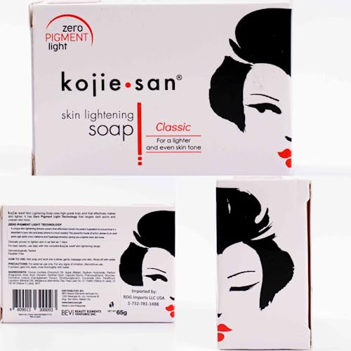 Kojie San Skin and Body Soap with Kojic Acid, Coconut & Tea Tree Oil, 135g A350