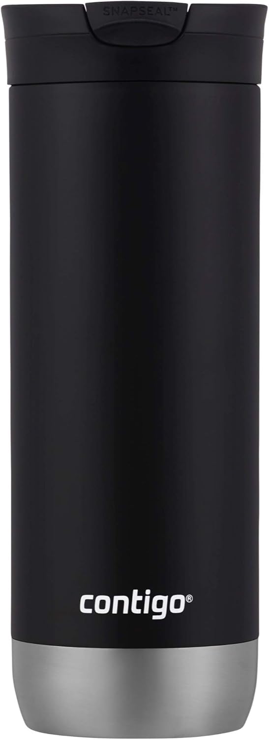 Contigo Byron & Huron Vacuum-Insulated Stainless Steel Travel Mug with Leak-Proof Lid B160096