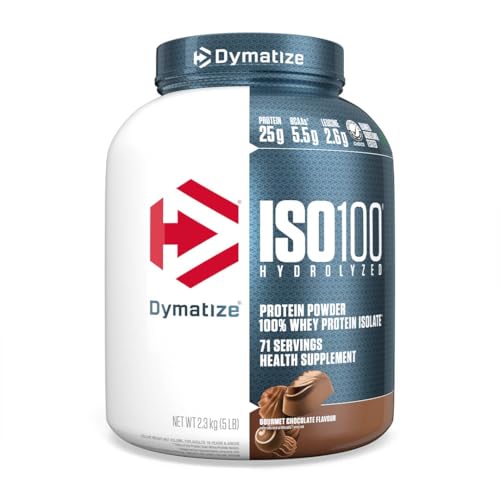 Dymatize ISO100 Whey Protein Powder, Cookies & Cream, 20 Servings E355002
