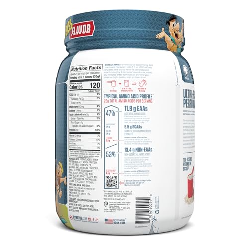 Dymatize x Fruity Pebbles ISO100 Whey Protein Powder, 25g Protein, 20 Servings N7653