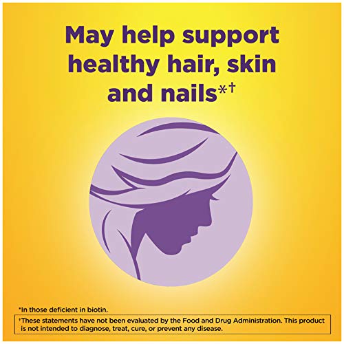 Nature Made Maximum Strength Biotin 5000 mcg, 120 Softgels Z600