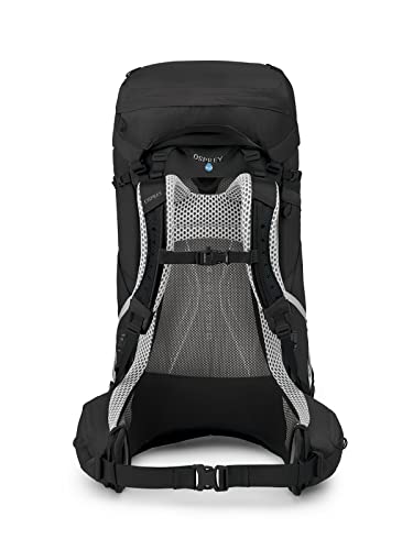 Osprey Atmos AG LT 65L Men's Backpacking Backpack, Black, L/XL Y592