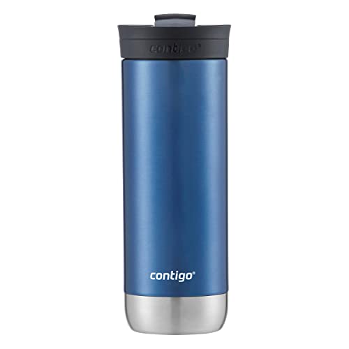 Contigo SNAPSEAL Insulated Stainless Steel Travel Mug 2 Pack, 20oz, Blue Corn & Acid Wash O816483