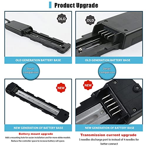 21700 Cell Ebike Battery 52V 19.2AH Electric Bicycle Replacement Lithium Batteries Hailong with Charger and USB Port Y769974
