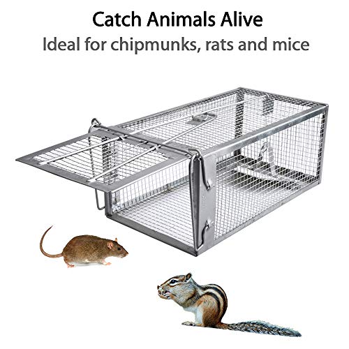 Humane Live Chipmunk Trap for Rats and Mice H443