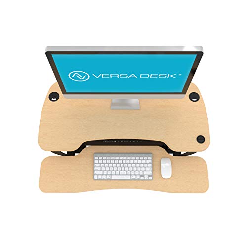 VERSADESK PowerPro™ 36 Inch Electric Standing Desk Converter, Black H627