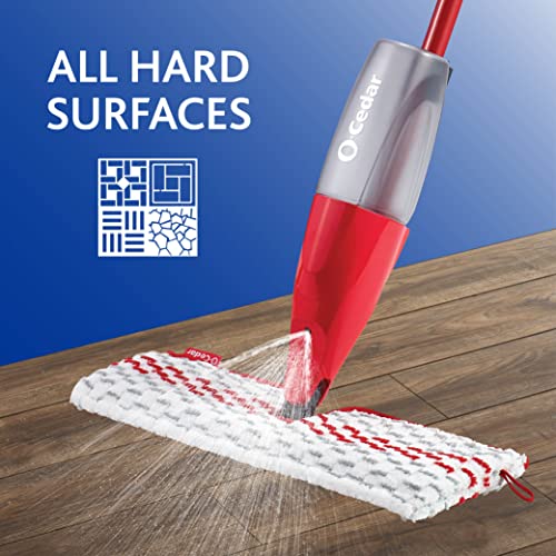 O-Cedar ProMist MAX Spray Mop with 3 Extra Refills, Red R149900