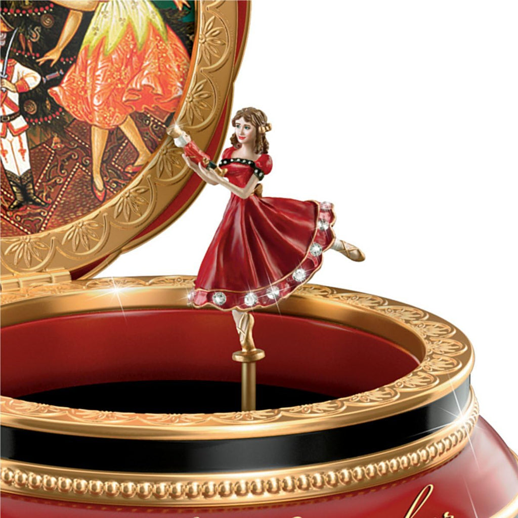 Clara And The Nutcracker Heirloom Music Box X1703