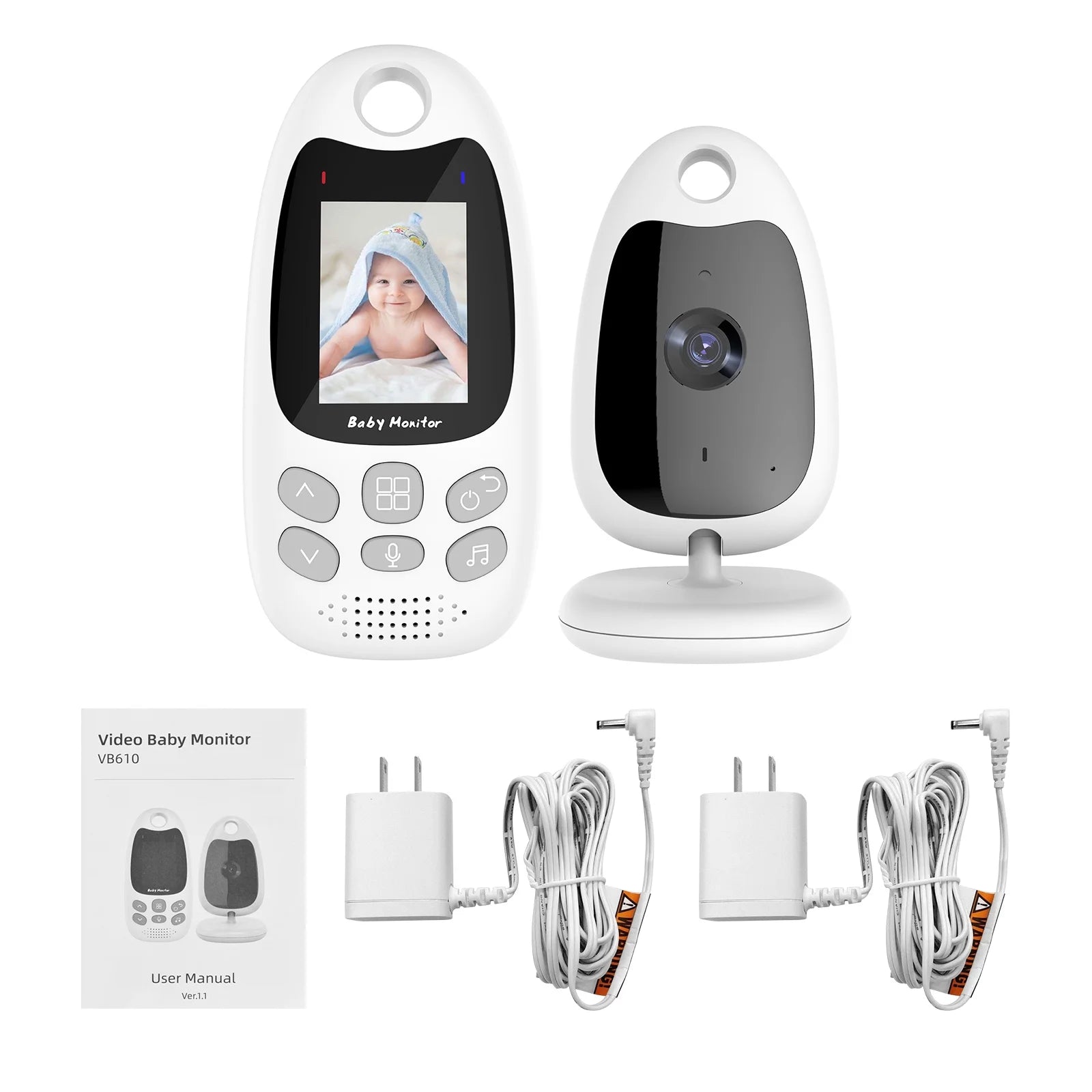 2.0" LCD Wireless Digital Video Monitor with Music D21421
