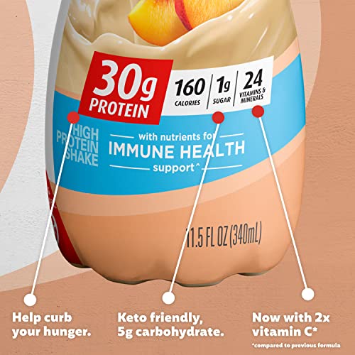 Premier Protein Shake Café Latte, 30g Protein, 11.5 fl oz, 12 Pack B4466