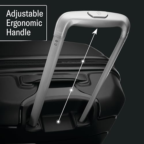 Samsonite Freeform Hardside Expandable Carry-On 21-Inch, White/Grey B6038