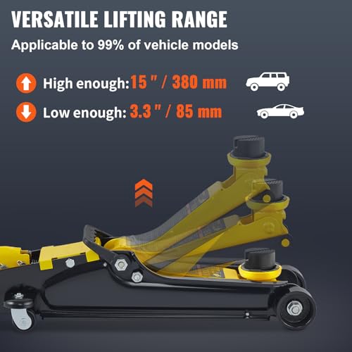 VEVOR 2.5 Ton Low Profile Steel Racing Floor Jack P164