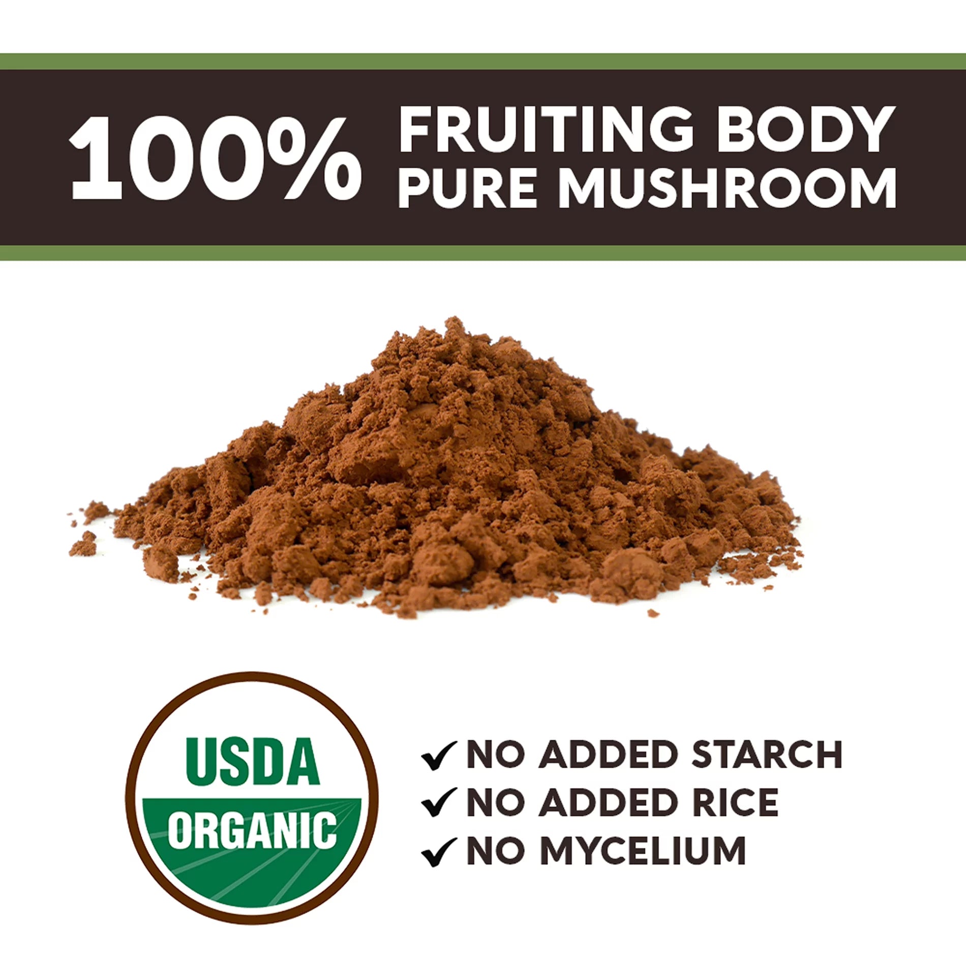 Longevity Botanicals Organic Turkey Tail Mushroom Powder, 3.5 oz C7807