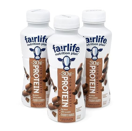 Fairlife Nutrition Plan High Protein Chocolate Shake 30g, 11.5 fl oz, 12 Pack V870
