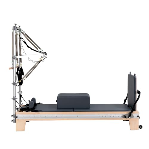 Pilates Reformer Machine with Box and Jump Board for Home Workouts P3512
