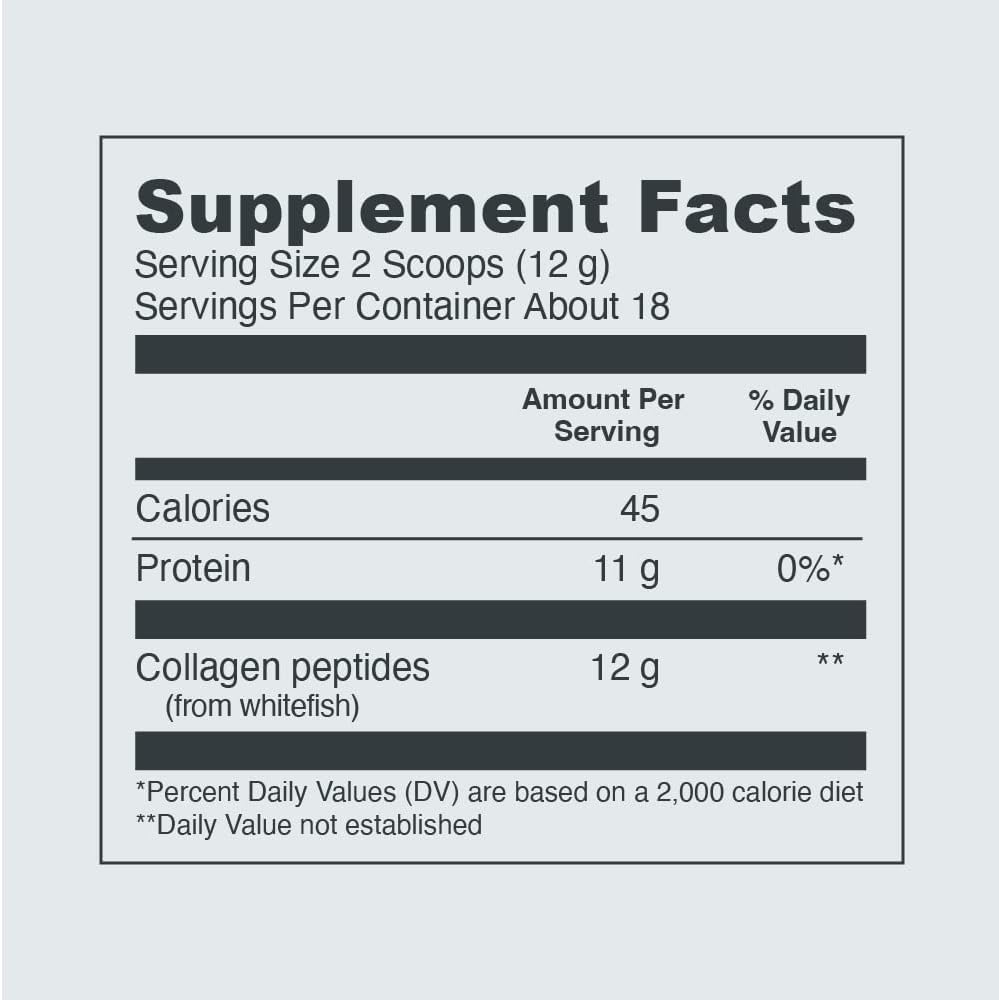 Vital Proteins Collagen Peptides Powder Unflavored 9.33 OZ K649
