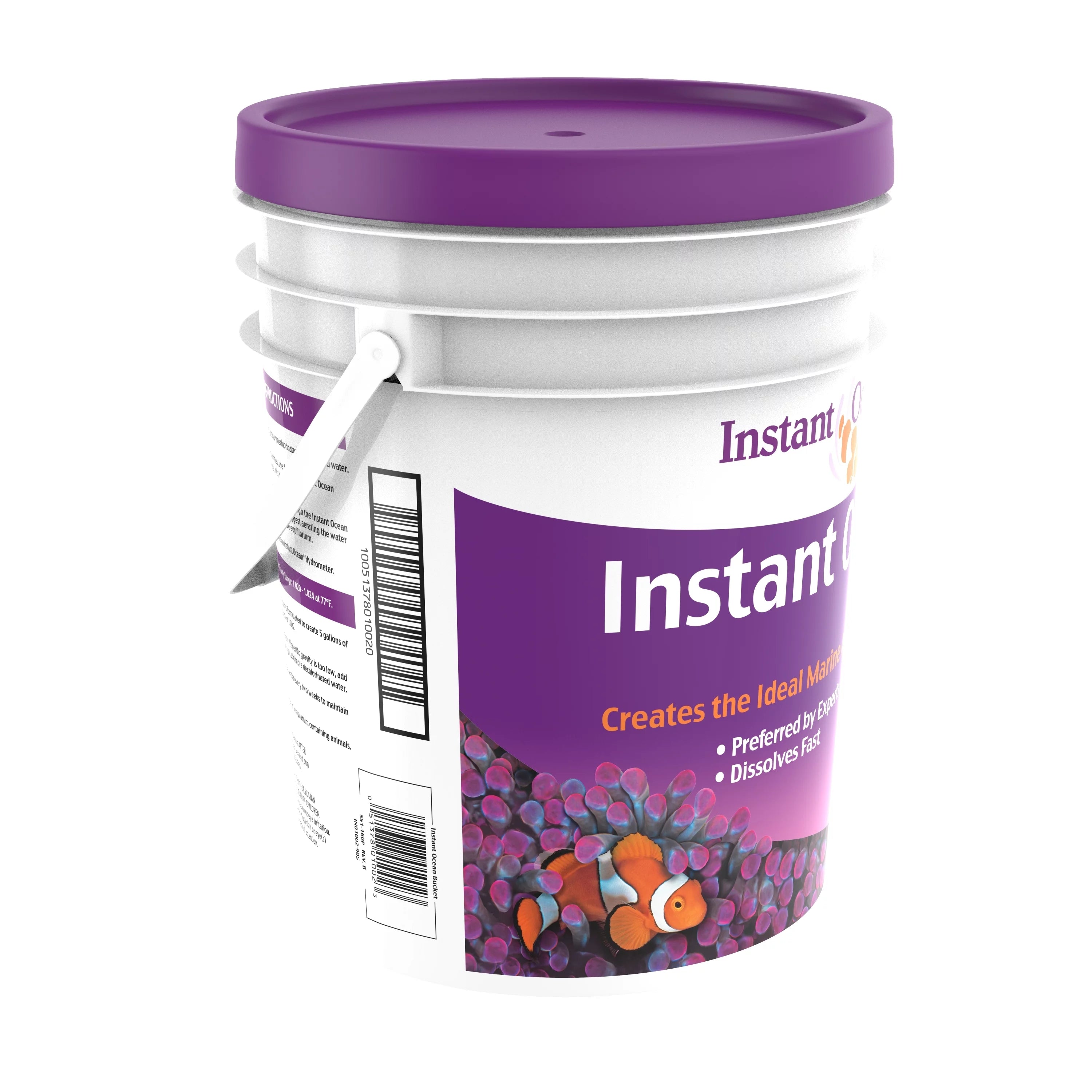 Instant Ocean Sea Salt for Marine Aquariums, 160 gal O143