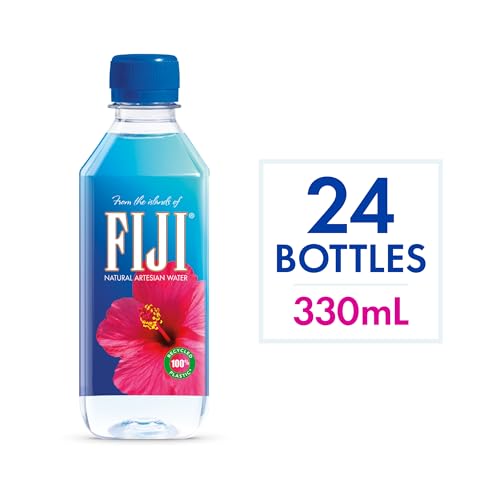 FIJI Natural Artesian Bottled Water 330mL (Pack of 24) V846