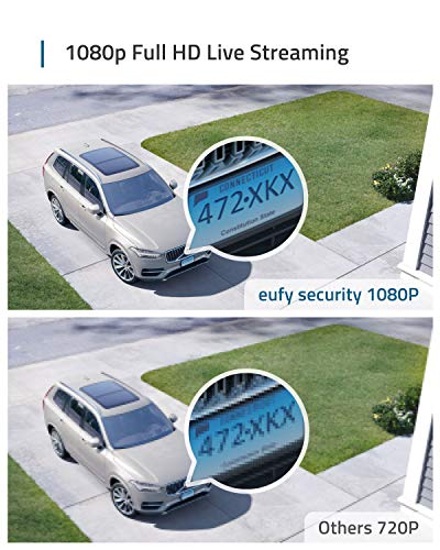 eufy Security eufyCam 2C 4-Cam Kit Wireless Home Security System, 180-Day Battery, HomeKit Compatible Z163334