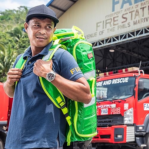 Statpacks G3+ Responder Large Capacity ALS BLS Medic Backpack, Modular System, Blue Z900