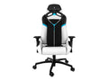 Alienware S5000 - Chair - armrests - T-shaped - tilt - swivel - aluminum, PVC, steel, foam
