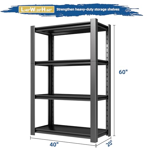 Heavy Duty Garage Shelving Unit 5-Tier Metal Storage Rack U725310