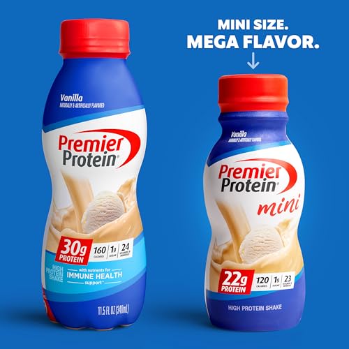 Premier Protein Shake MINIs Chocolate, 8.75 fl oz, Pack of 12 O5594