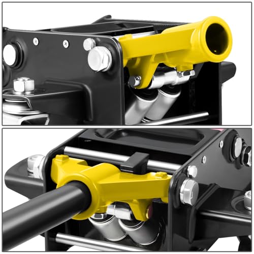DNA MOTORING Floor Jack 3 Ton Low Profile Heavy Duty Hydraulic Car Jack, Black T11604