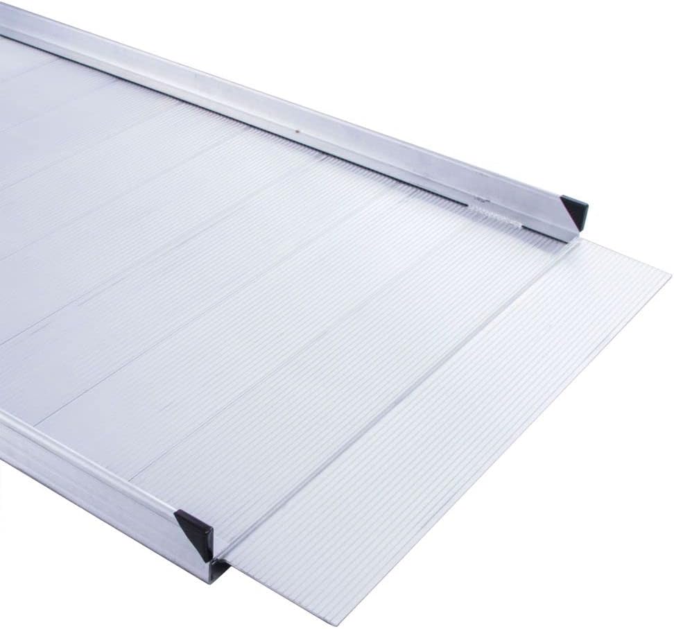 Aluminum Wheelchair Access Ramp 4ft - Silver Spring U2773