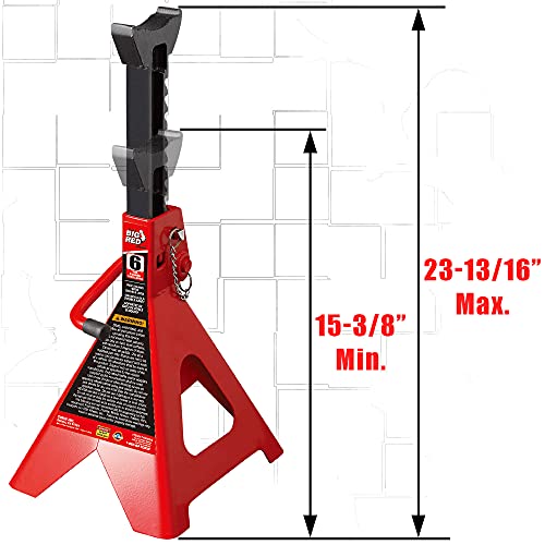 Sunex 1410 10-Ton Pin Type Jack Stands, Pair R896444