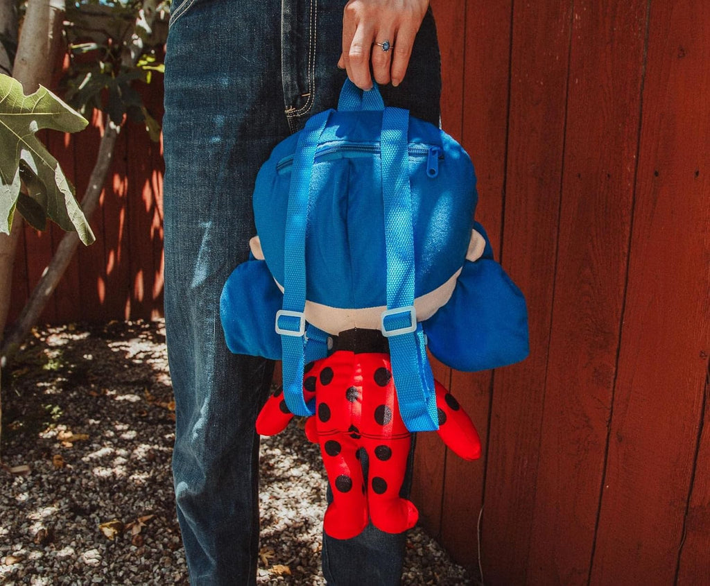 Miraculous Ladybug 17-Inch Plush Backpack Bag Y449306