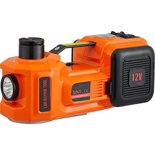 VEVOR 5 Ton Electric Car Jack with Hydraulic Lift and LED Light L7697