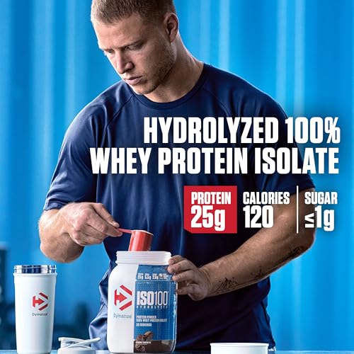 Dymatize ISO100 Whey Protein Powder, Cookies & Cream, 20 Servings E355002